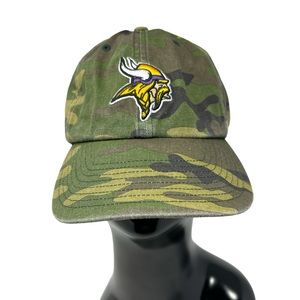 Minnesota Vikings '47 Woodland Clean Up Adjustable Hat - Camo
